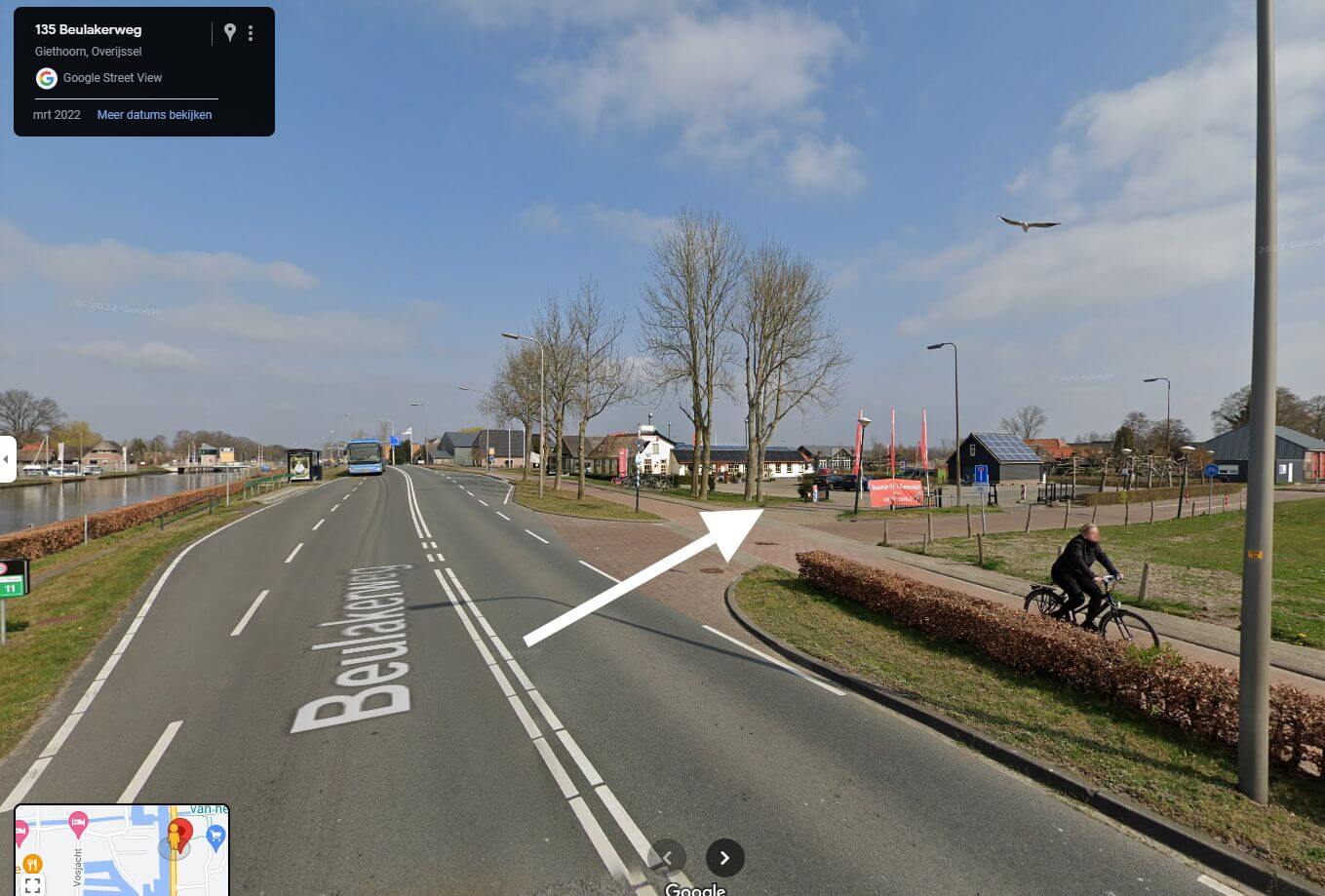 giethoorn centrum auto navigatie adres Beulakerweg 133D 135 Giethoorn Hylkemaweg 1