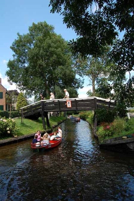 wandelen varen giethoorn