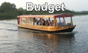 budget arrangement overdekte boottocht Giethoorn