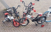 child bike with side wheels, help wheel for rent