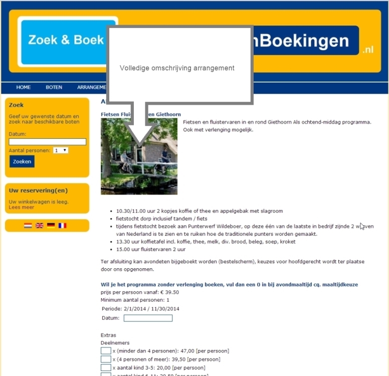 giethoorn boeking