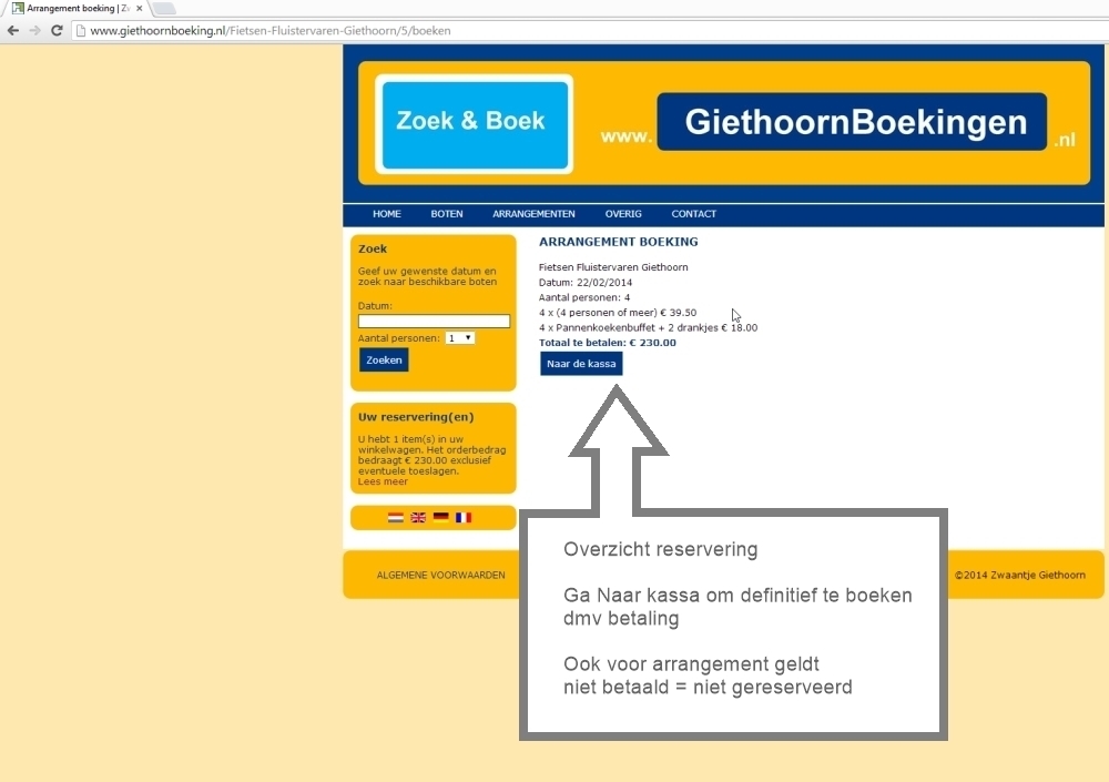 giethoorn boeking