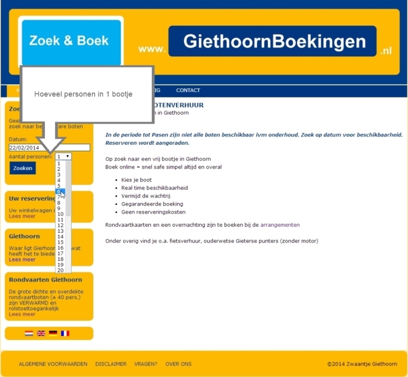 giethoorn boeking