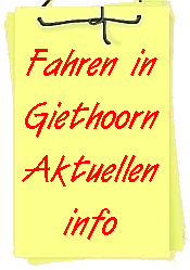 fahren in Giethorn aktuel information