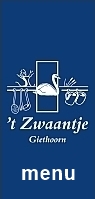 menukaart 2022 zwaantje Giethoorn